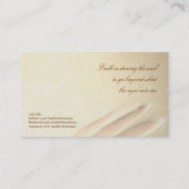 名刺のテンプレート-美しい天使の絵画 名刺 (裏面)