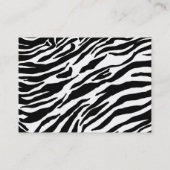 名刺のディーバ - プリンセス 名刺 (裏面)