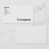 名刺のデザイン 名刺 (正面/裏面)