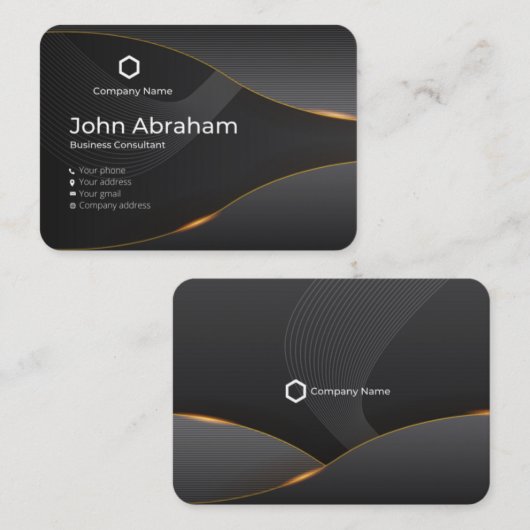 名刺のデザイン 名刺 (正面/裏面)