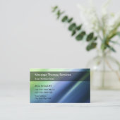 名刺のマッサージ 名刺 (スタンド正面)