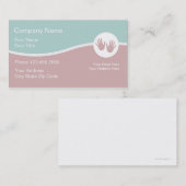 名刺のマッサージ 名刺 (正面/裏面)