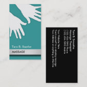 名刺のマッサージ 名刺 (正面/裏面)