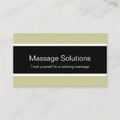 名刺のマッサージ 名刺 (正面)