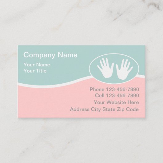 名刺のマッサージ 名刺 (正面)