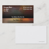 名刺のマッサージ 名刺 (正面/裏面)