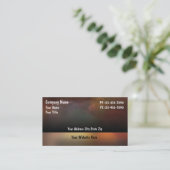 名刺のマッサージ 名刺 (スタンド正面)