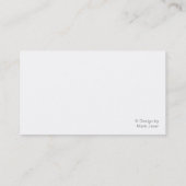 名刺のマッサージ 名刺 (裏面)