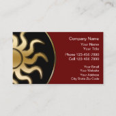 名刺のマッサージ 名刺 (正面)