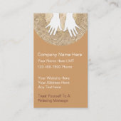 名刺のマッサージ 名刺 (正面)