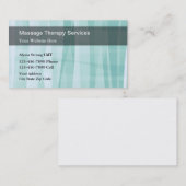 名刺のマッサージ 名刺 (正面/裏面)