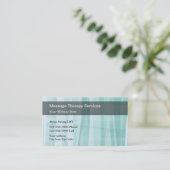 名刺のマッサージ 名刺 (スタンド正面)