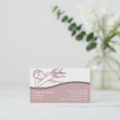 名刺のマッサージ 名刺 (スタンド正面)