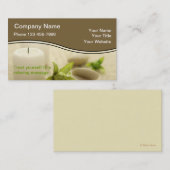 名刺のマッサージ 名刺 (正面/裏面)