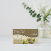 名刺のマッサージ 名刺 (スタンド正面)