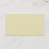 名刺のマッサージ 名刺 (裏面)