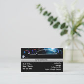 名刺のモダン自動詳細 名刺 (スタンド正面)