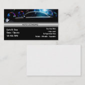 名刺のモダン自動詳細 名刺 (正面/裏面)