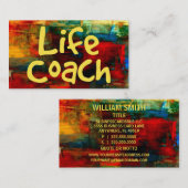 名刺のライフ絵を描チャー 名刺 (正面/裏面)