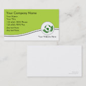 名刺のリサイクル 名刺 (正面/裏面)