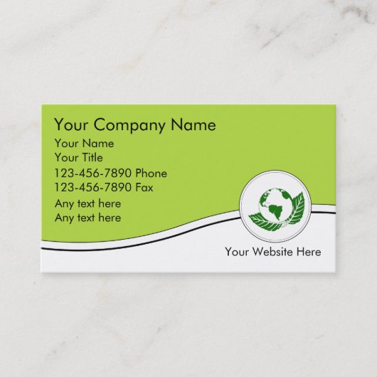 名刺のリサイクル 名刺 (正面)