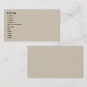 名刺のリサイクル 名刺 (正面/裏面)