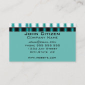 名刺の両面パターカスタムン 名刺 (裏面)