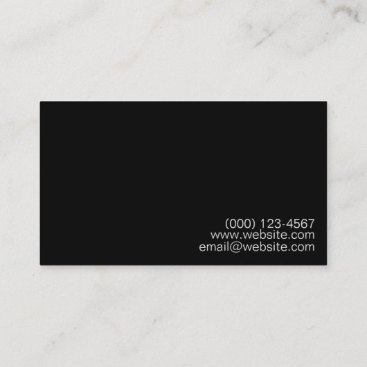 名刺の並べ替え 名刺 (裏面)