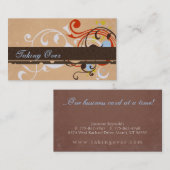 名刺の交換 名刺 (正面/裏面)