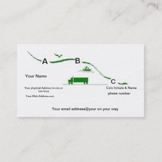 名刺の交通機関サービス 名刺