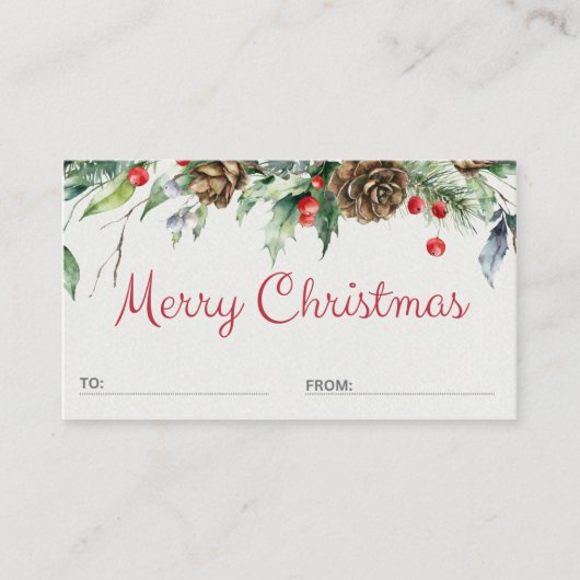 名刺の伝票$100 名刺 (正面)