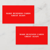 名刺の作成を再素晴らし行 名刺 (正面/裏面)