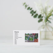 名刺の作成 名刺 (スタンド正面)