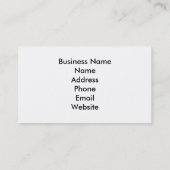 名刺の修復 名刺 (裏面)