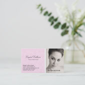 名刺の写真テンプレート-きれいなプロフェッショナル 名刺 (スタンド正面)