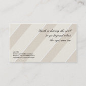 名刺の写真テンプレート-きれいなプロフェッショナル 名刺 (裏面)