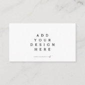 名刺の印刷 名刺 (裏面)