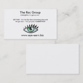 名刺の収入の建築者 名刺 (正面/裏面)