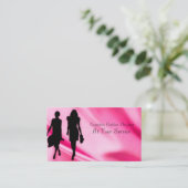 名刺の女性のファッション画像 名刺 (スタンド正面)