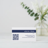 名刺の帝国濃紺 名刺 (スタンド正面)