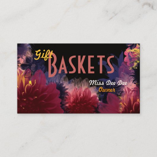 名刺の抽象芸術の両面カスタマイズ可能 名刺 (正面)