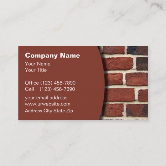 名刺の改築 名刺 (正面)