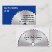 名刺の改築 名刺 (正面/裏面)