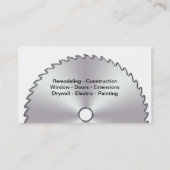 名刺の改築 名刺 (裏面)