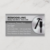 名刺の改築 名刺 (正面)