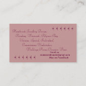 名刺の新しい郵便 名刺 (裏面)