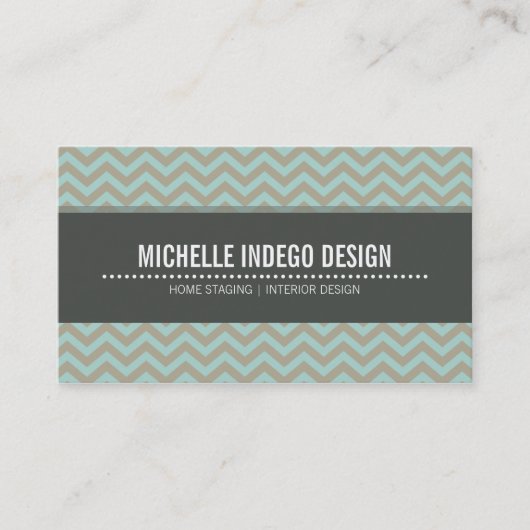 名刺の明はっきりしたるい山型 名刺 (正面)