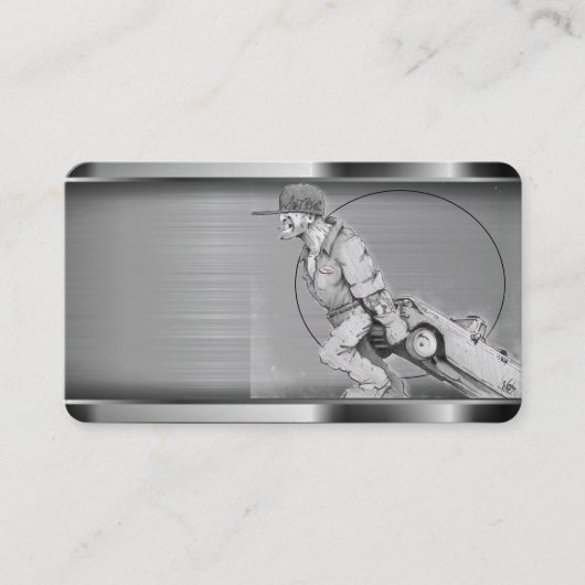 名刺の曳航 名刺 (正面)