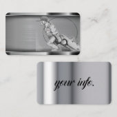 名刺の曳航 名刺 (正面/裏面)