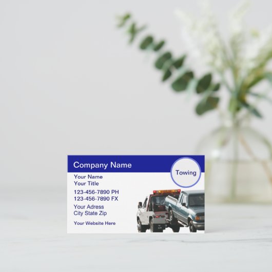 名刺の曳航 名刺 (スタンド正面)